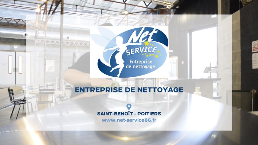 Net Service, entreprise de nettoyage à Saint-Benoît près de Poitiers.