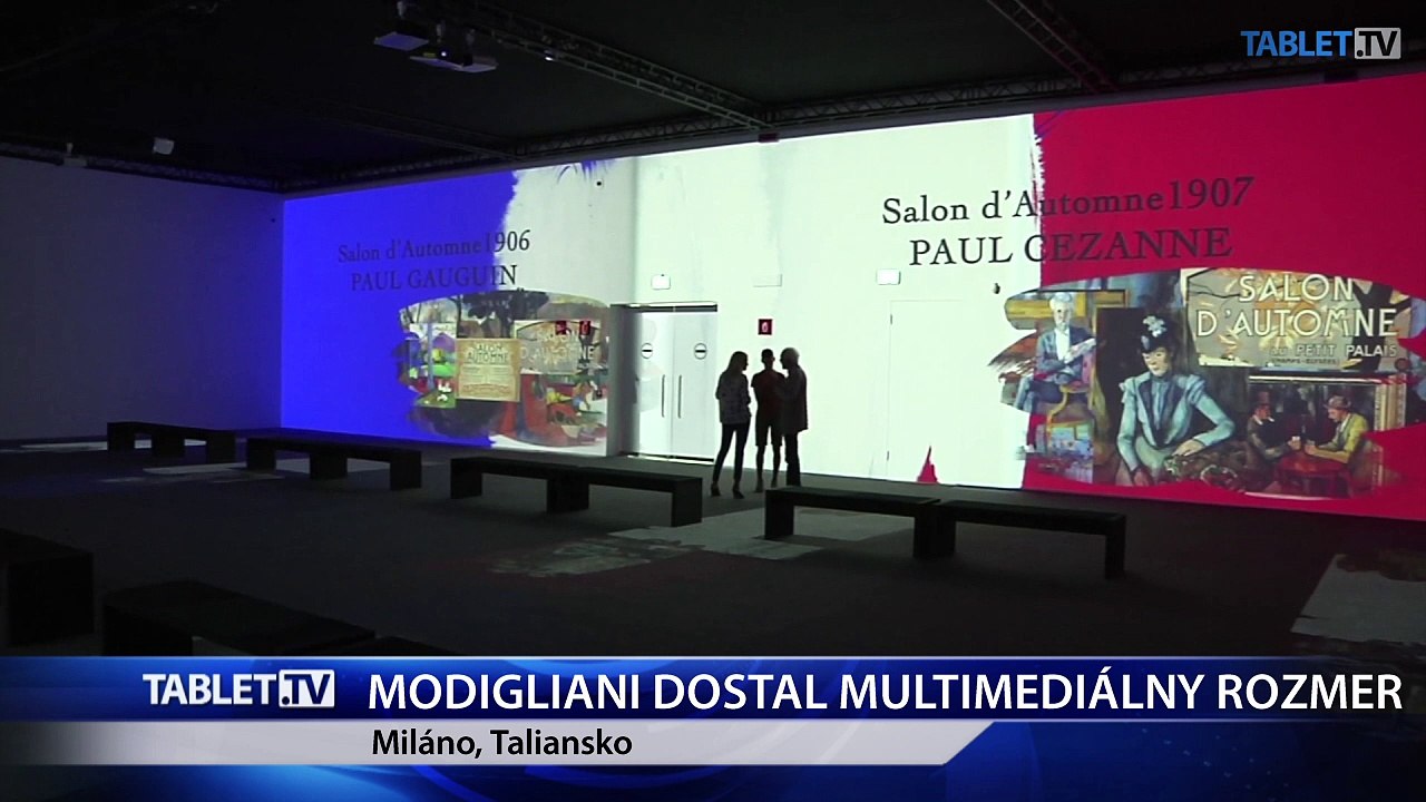 Modiglianiho tvorba dostala nový – multimediálny rozmer