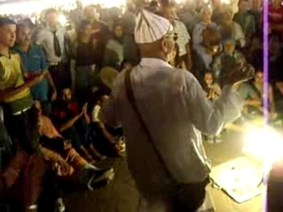 maroc place jam el fana spectacle