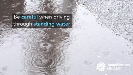 How to drive safely on wet roads