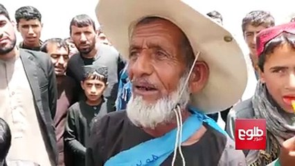 استقبال گسترده باشنده‌گان ولسوالی نرخ وردک از کاروان صلح خواهان.گزارش از شریف امیری
