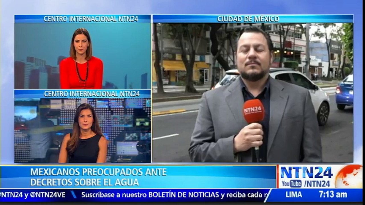 Preocupación en México por presunta intención de privatizar el agua