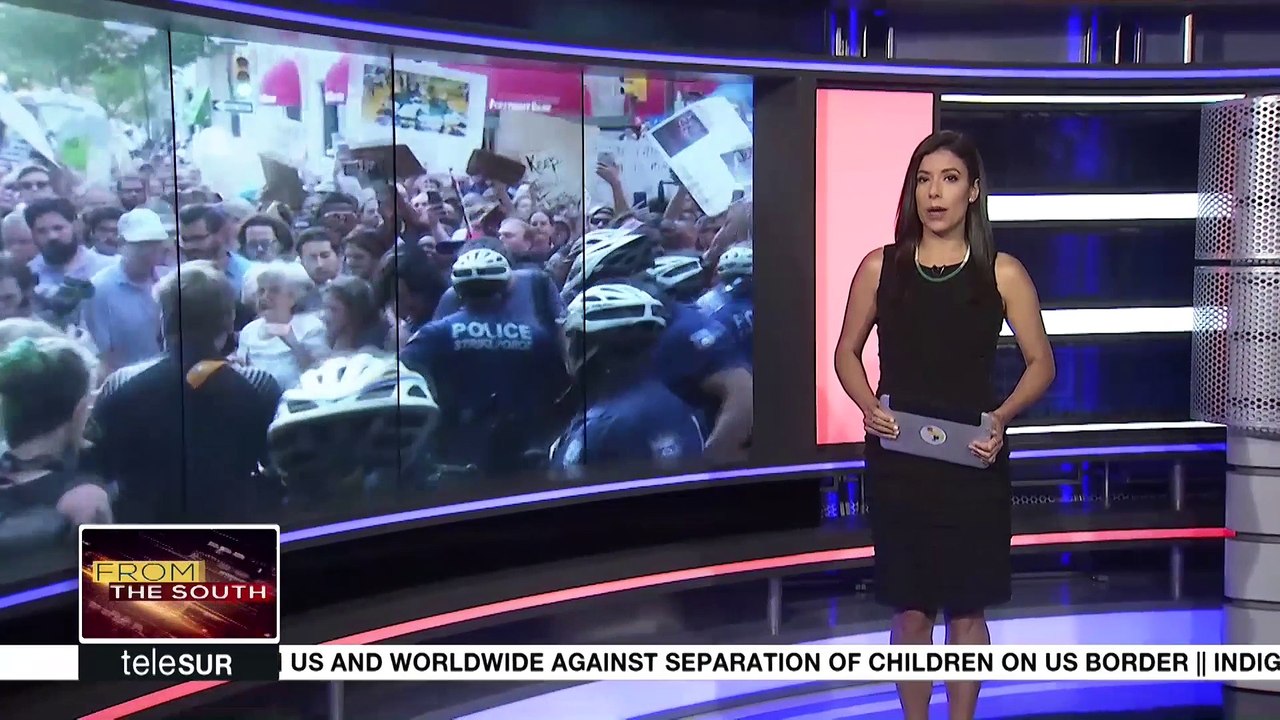 Protests over 'zero tolerance immigration policy'