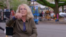 Sur le tournage avec Jamie Lee Curtis de retour dans Halloween - Reportage et interview cinéma