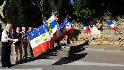 Cérémonie de l'appel du 18 juin - Sorgues - 2018