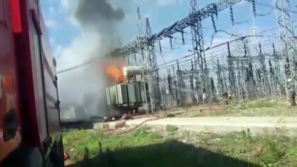 Ana trafo merkezinde yangın - DİYARBAKIR