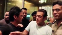 Salman Khan Make Fun of His Bodyguard Shera & Doing Masti