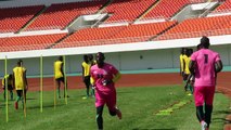 LOCAL GUNS FIRE UP FOR COSAFA The Chipolopolo boys are currently holding a three training camp in Lu