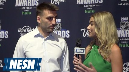 Patrice Bergeron up for Fifth Selke Trophy at 2018 NHL Awards