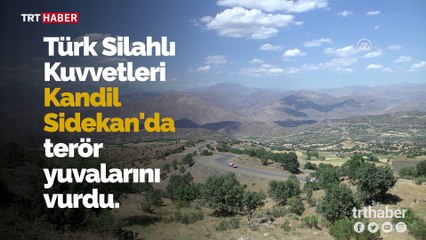 TSK bombaladı PKK karargahlarını terk etti