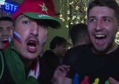 Russian Soccer Fans Party on Moscow Streets After World Cup Win