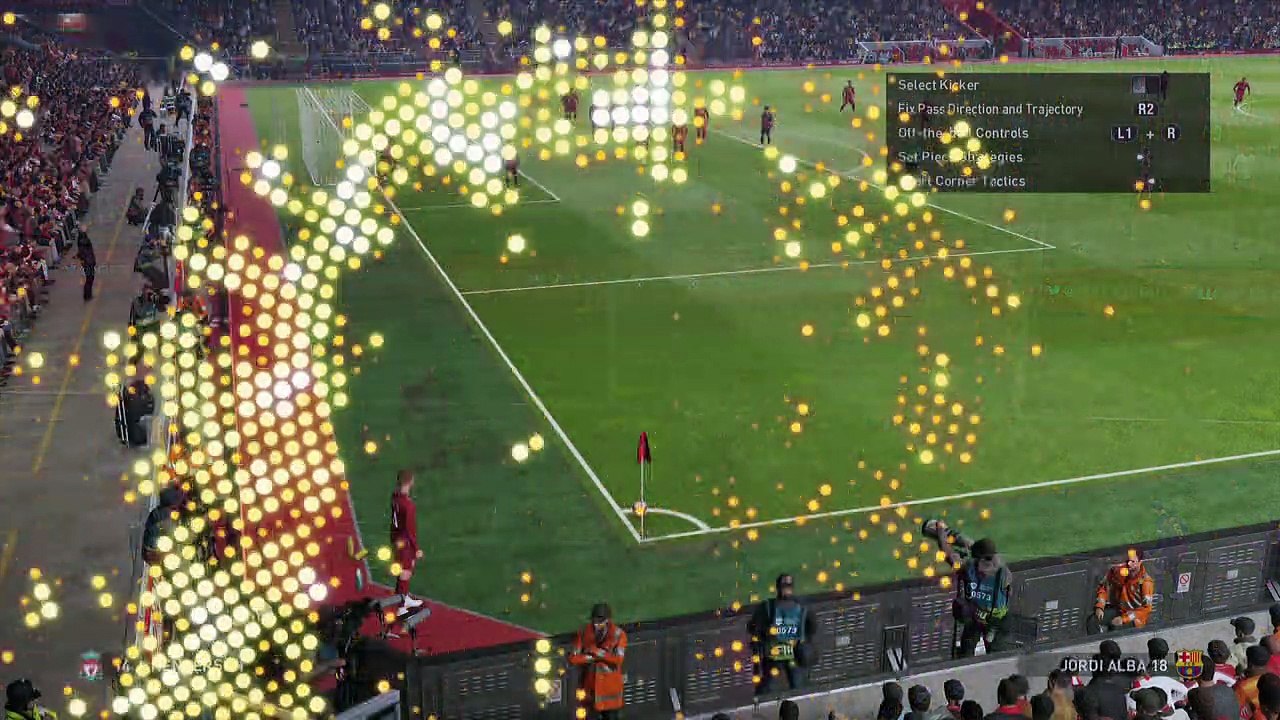 PES 2019 - captures maison : Liverpool vs Barcelone