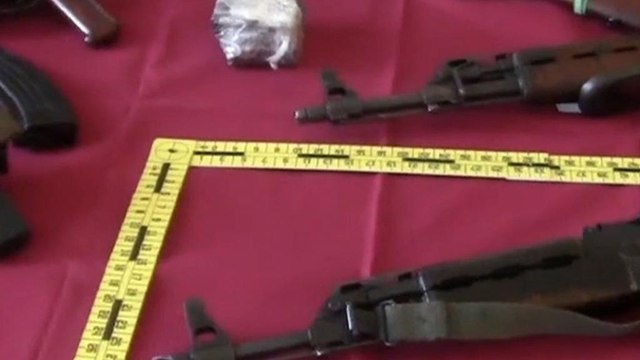 Desmantelada rede de contrabando de armas de guerra