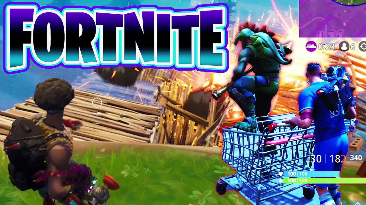 【フォートナイト】最強の強者は誰か!?4人チームで「FORTNITE Battle Royal...