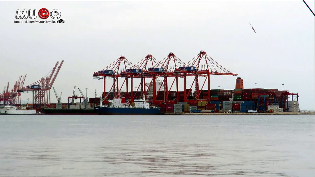Mersin Limanı - Türkiyenin En Büyük Limanı (Mersin International Port) Mu©o