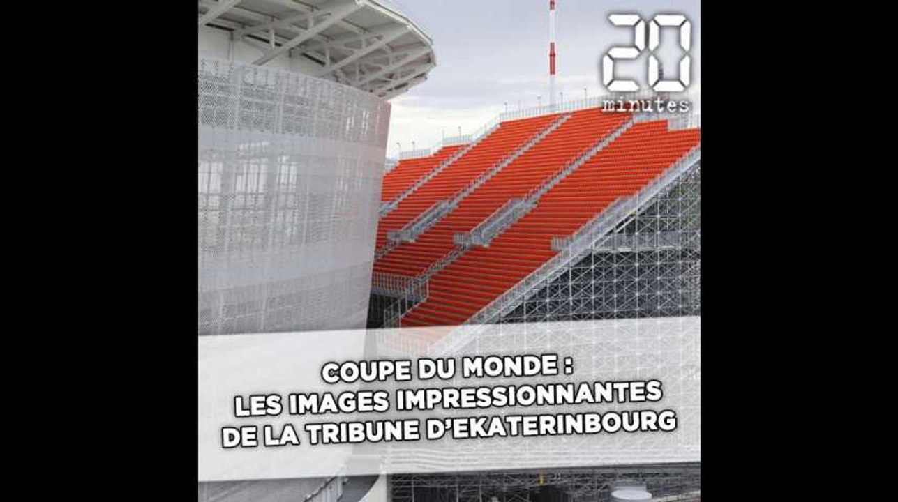 Coupe du monde 2018: Les images impressionnantes de la tribune d' Ekaterinbourg