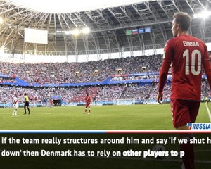 Denmark too reliant on Eriksen - Sorensen