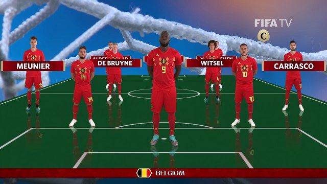 LINEUPS – BELGIUM v PANAMA - MATCH 13 @ 2018 FIFA World Cup™