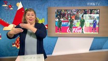 FIFA WC 2018 - CRO vs. NGA – for Deaf and Hard of Hearing - International Sign