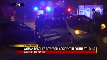 Good Samaritan Pulls Young Boy from Two-Vehicle Crash