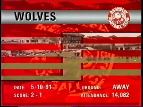 Wolverhampton Wanderers - Barnsley 05-10-1991 Division Two