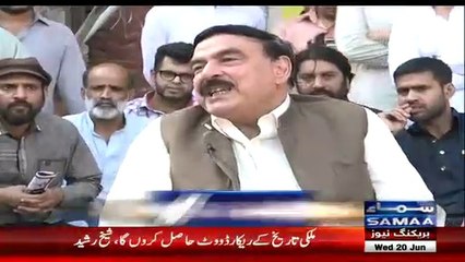 After winning the election, I will give 10 thousand jobs in my constituency- Sheikh Rasheed