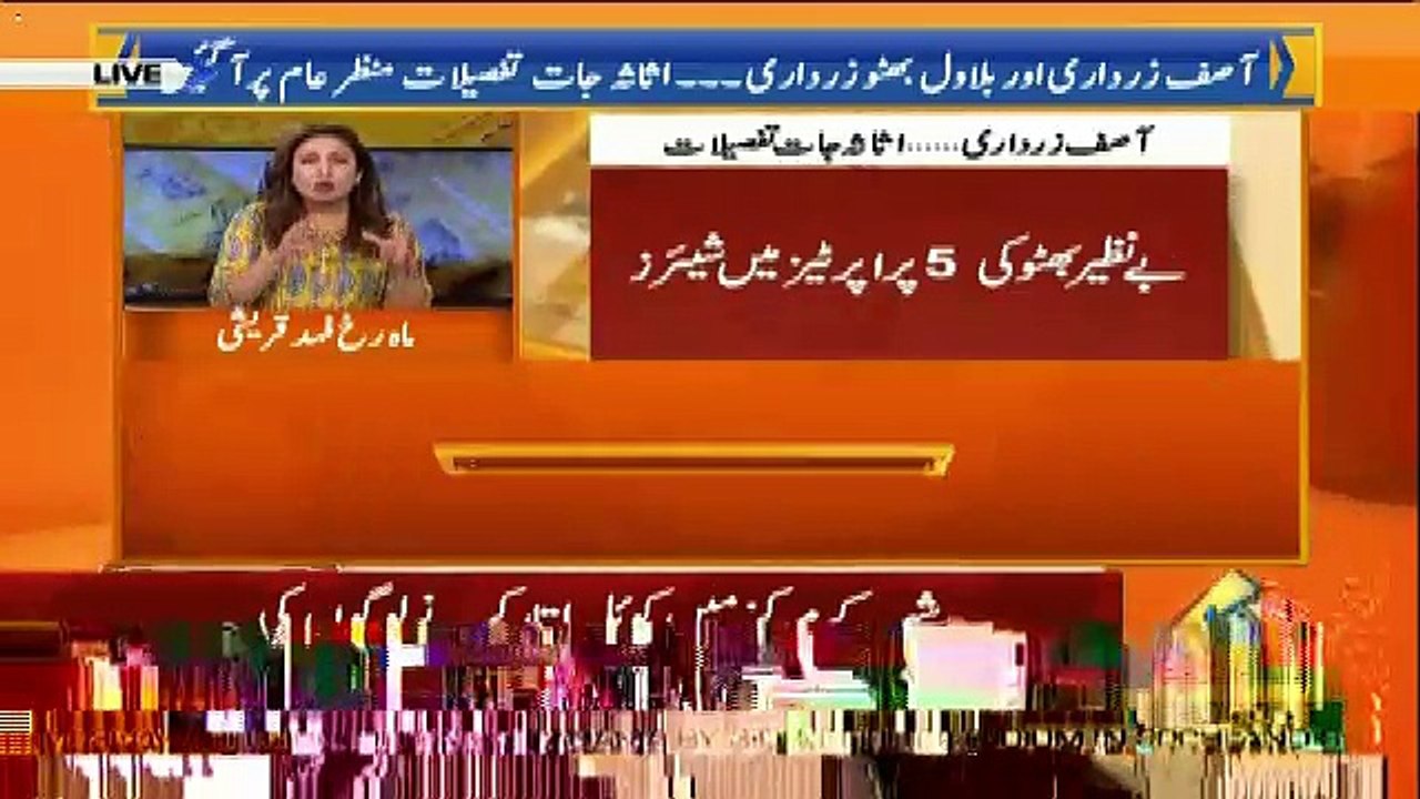 Mahrukh Qureshi Shares Details Of Asif Ali Zardari's Assets...