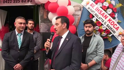 Bakan Tüfenkci, spor salonu açılışına katıldı - MALATYA