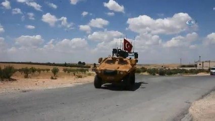 TSK'nın Münbiç'te Devriye Faaliyetleri Sürüyor