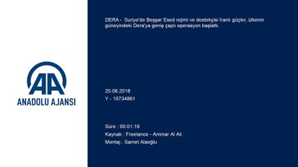 Esed ve İranlı güçler, Suriye'nin güneyinde operasyon başlattı - DERA