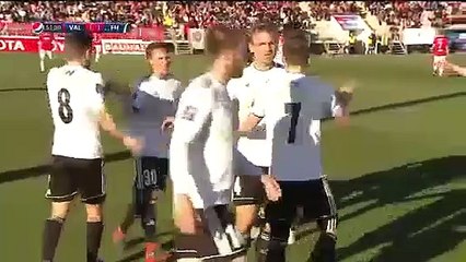 1-1 Steven Lennon Goal Iceland  Premier - 20.-6.2018 Valur Reykjavik 1-1 FH Hafnarfjordur