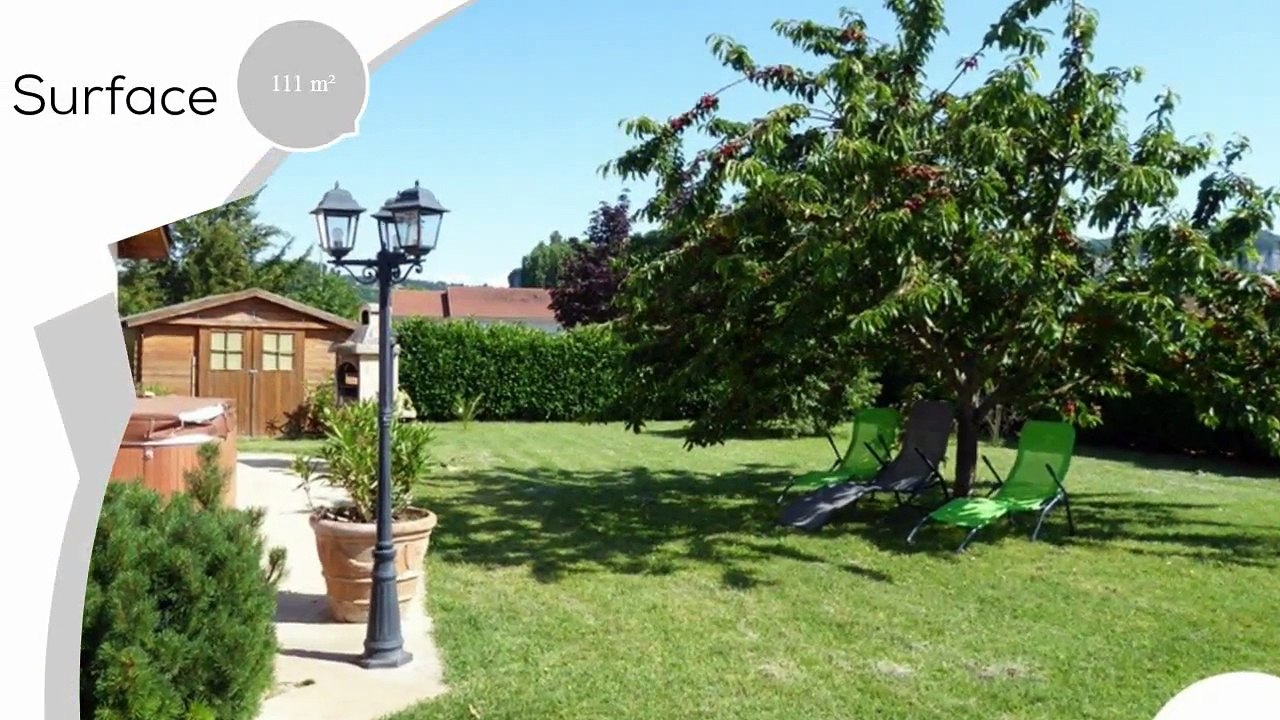 A vendre - Maison - SAINT ROMAIN DE JALIONAS (38460) - 5 pièces - 111m²