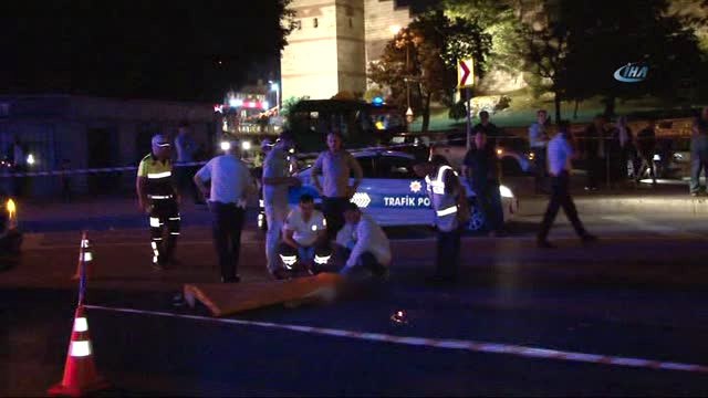 Yolun Karşısına Geçmek İsterken Canından Oldu