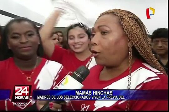 Mamás de los seleccionados listas para el Perú vs Francia