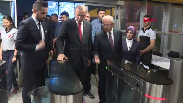 Mardin Cumhurbaşkanı Erdoğan, Mardin Büyükşehir Belediyesi Gençlik Merkezi'ni Ziyaret Etti Hd