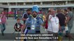 Mondial: des Uruguayens célébrent la victoire face aux Saoudiens