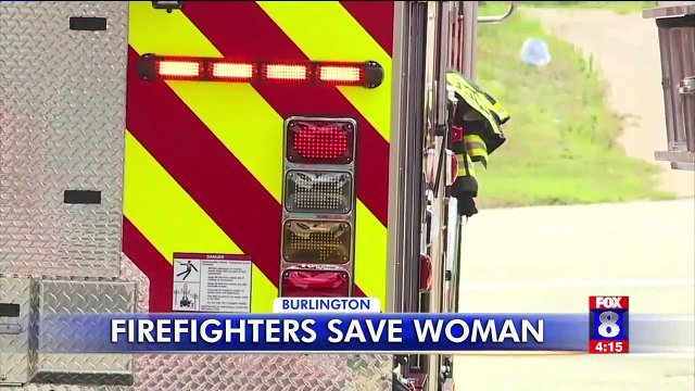 Off-Duty Firefighters Rescue Woman from North Carolina Apartment Fire
