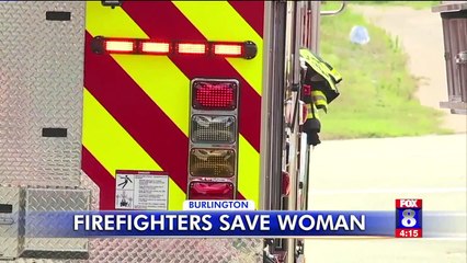 Off-Duty Firefighters Rescue Woman from North Carolina Apartment Fire