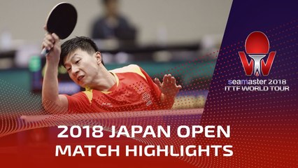 Ma Long vs Tomokazu Harimoto | 2018 Japan Open Highlights (1/4)