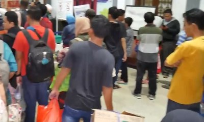 H+6 Lebaran, Stasiun Senen Masih Dipadati Pemudik