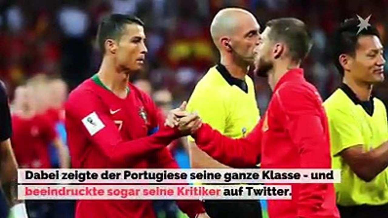 'Deutsches Gelaber über Ronaldo komplett verzichtbar' – sogar Ronaldo-Hasser geraten plötzlich ins Schwärmen.