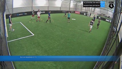But de Abdellerin (1-1) - ALLEMAGNE (FB INNOVATE) Vs ARGENTINE (EPITECH) - 20/06/18 22:10