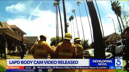LAPD Releases Bodycam Video of Fatal Incident, a First for the Department