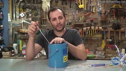 Truque das escovas apaixonadas (experiência fácil de Física)