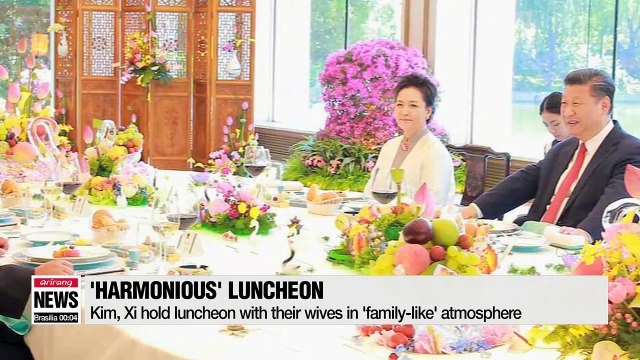 North Korean leader Kim Jong-un spends busy second day in Beijing