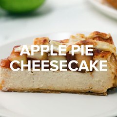 This apple pie cheesecake is the best of both worlds FULL RECIPE: