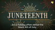 Today is Juneteenth, which marks the day slavery was abolished in Texas — over 2 years after President Lincoln signed the Emancipation Proclamation