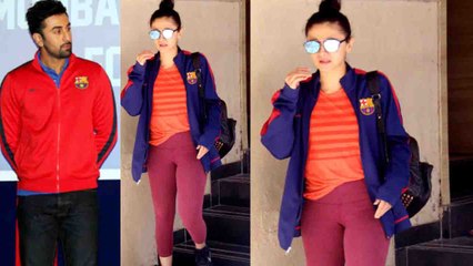 Sanju: Alia Bhatt SPOTTED in Ranbir Kapoor's Over Sized Jacket; Check Out | FilmiBeat