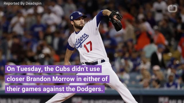 Cubs Reliever Brandon Morrow Hurt Himself Taking Off His Pants