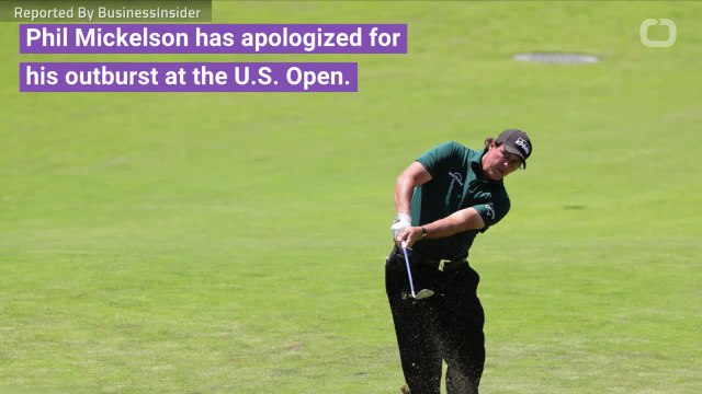 Phil Mickelson Apologizes For Meltdown At U.S. Open